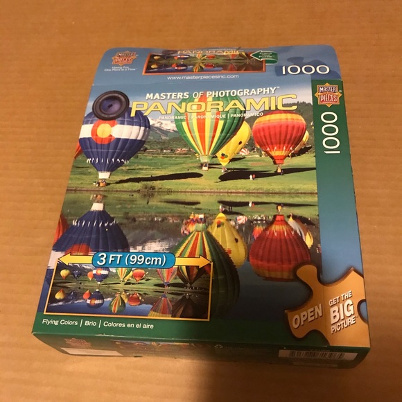 Other - 1000 Piece Hot Air Balloon Panoramic Puzzle